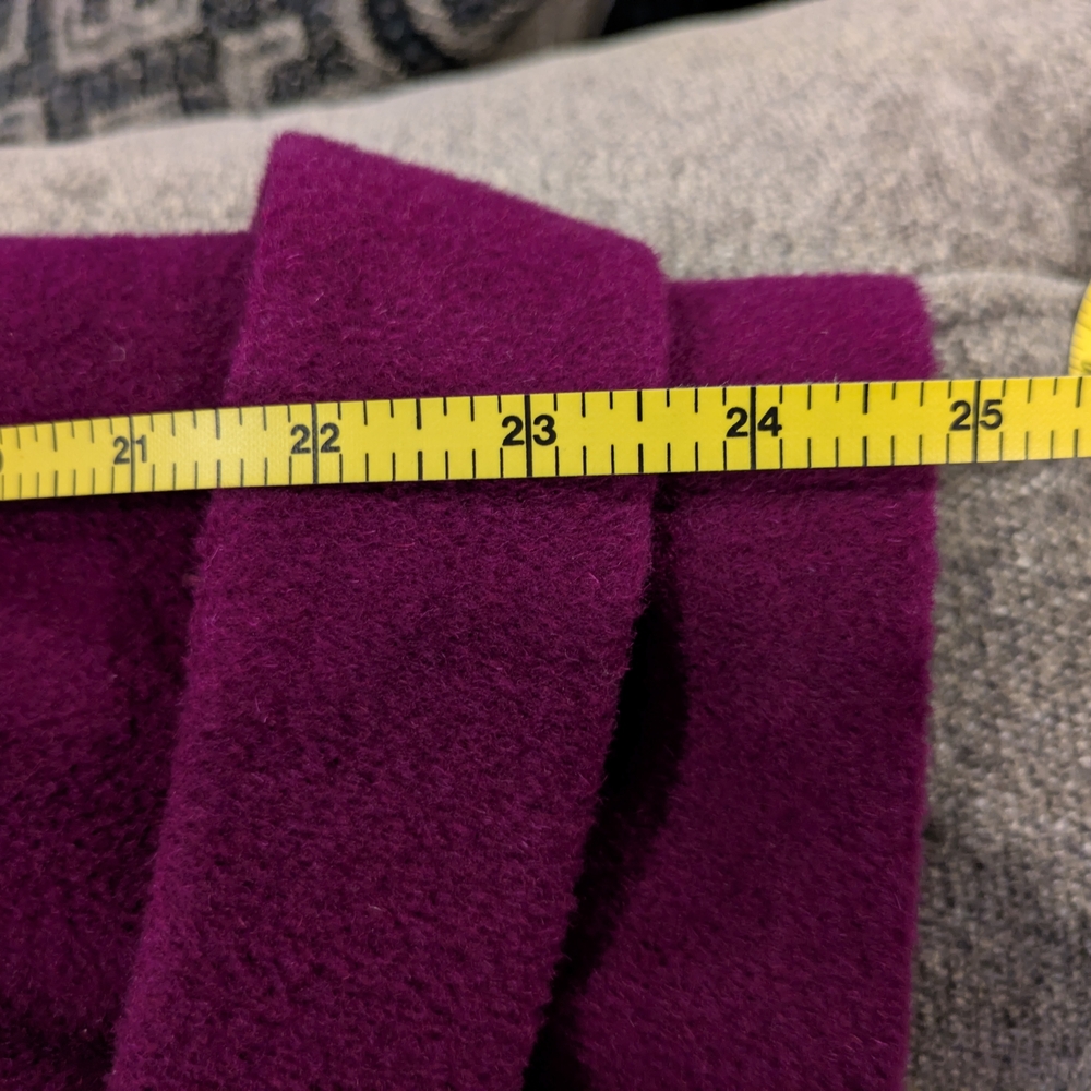🔴Talbot's Magenta Long Coat, Size 24W - Picture 11 of 12